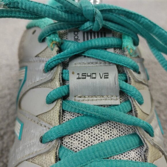 New Balance 1540 V2 Womens Size 8.5 WIDE Shoes Gray Teal Lace Up Athletic USA - Picture 5 of 12